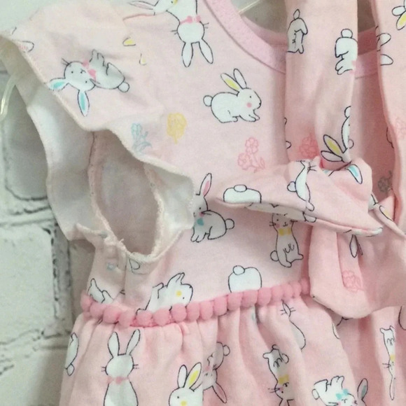 Little Me Easter Bunny Dress with Headband - Picture 4 of 7
